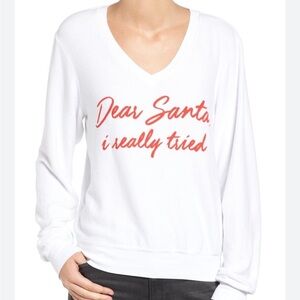 Wildfox Christmas sweatshirt